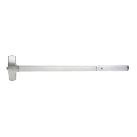 Falcon Exit Device, Aluminum, Satin Aluminum Clear Anodized, Rim Exit Devices 25-R-NL-OP 4 28